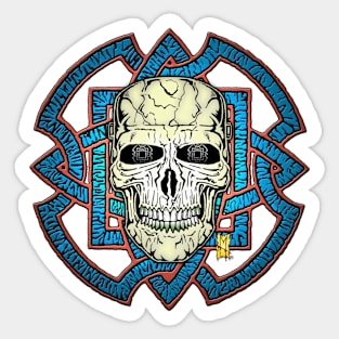 Celtic Skull Knot by Hard Grafixs© Sticker